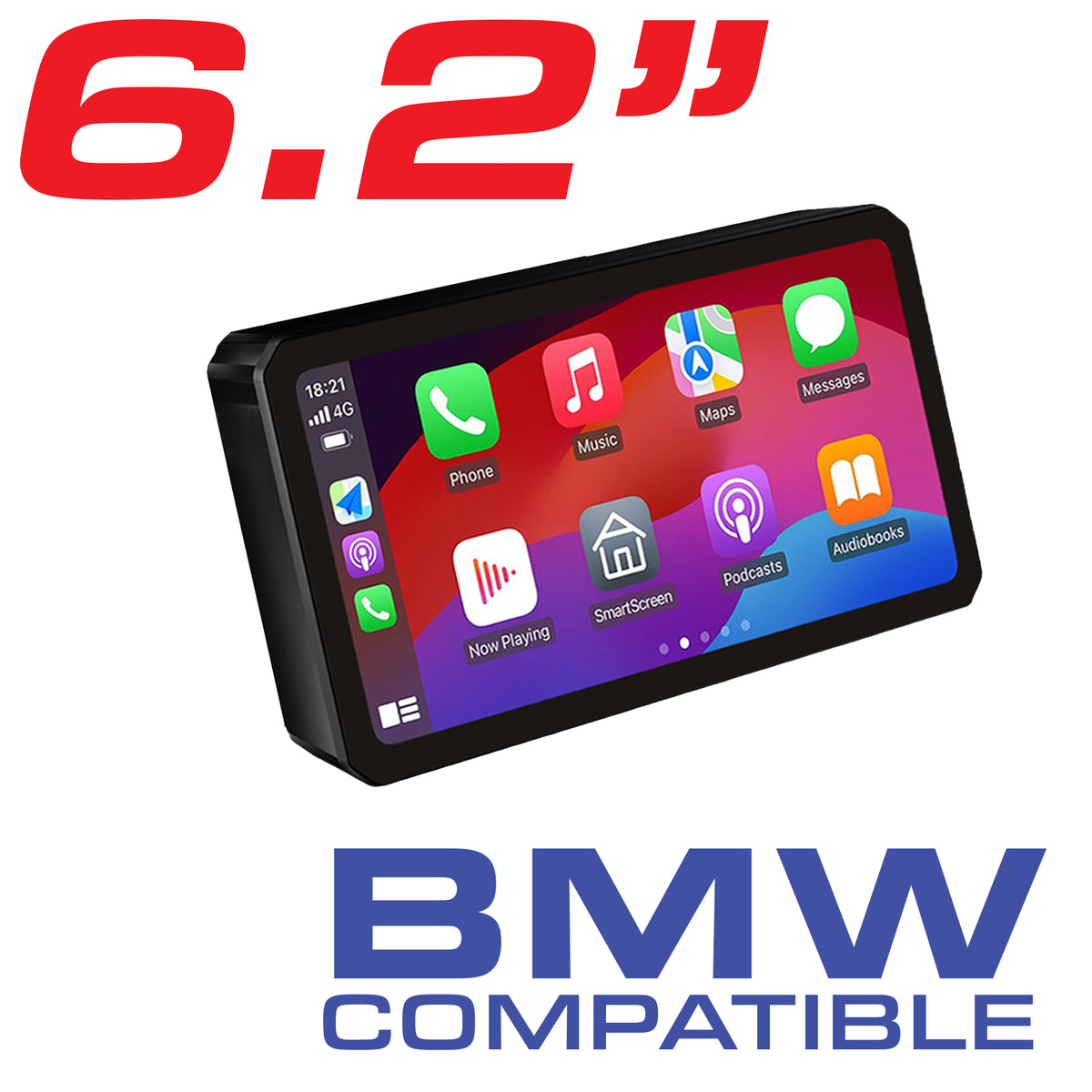 Alien Rider M2-BMW - 6.2" BMW Motorcycle CarPlay &amp; Android Auto